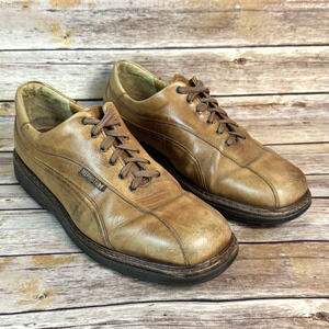 Mephisto Mens Abel GoodYear Welt Tan Brown Leather Air Relax Oxford Shoes 11.5